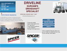 Tablet Screenshot of drivelinewhitby.com
